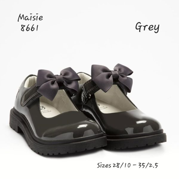 Lelli Kelly Maisie 8661 GREY School Shoe