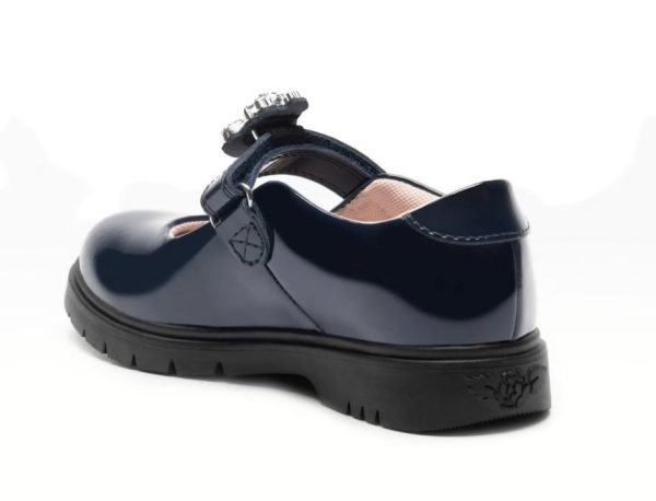 Lelli Kelly LKSO8916 BIANCA Blue School Shoe - Image 3