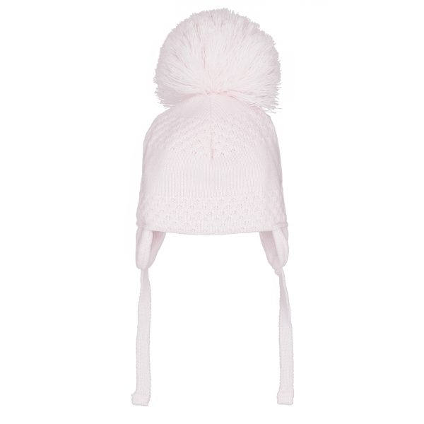 Pastels & Co Bobbie Single Pompom with Stripe Knit - Image 4