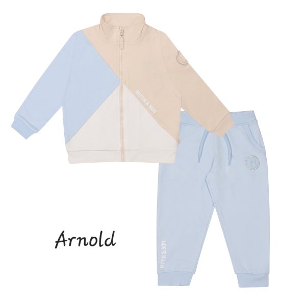 Mitch & Son Arnold Cut n Sew Zipper Tracksuit - Image 3