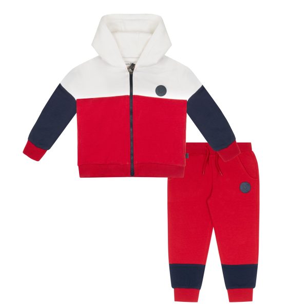 Mitch & Son Blake Drop Shoulder Zipper Tracksuit - Image 5