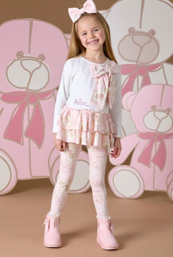 ADee Summer Teddy Bow Legging Set