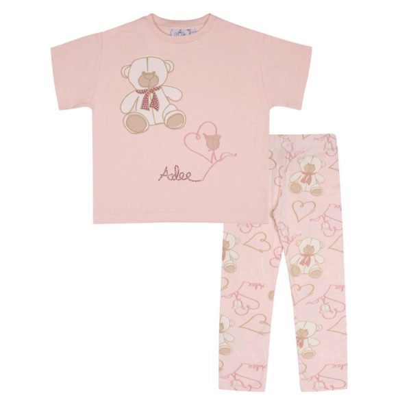 ADee Saz Baggy Tee Teddy Legging Set - Image 5