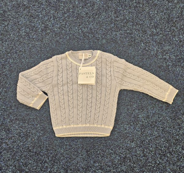 Pastels & Co P-104F Alfredo Knitted Pullover - Image 2