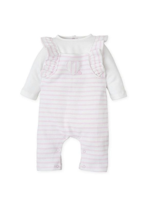 Tutto Piccolo 8185 Pink Winter Romper - Image 2