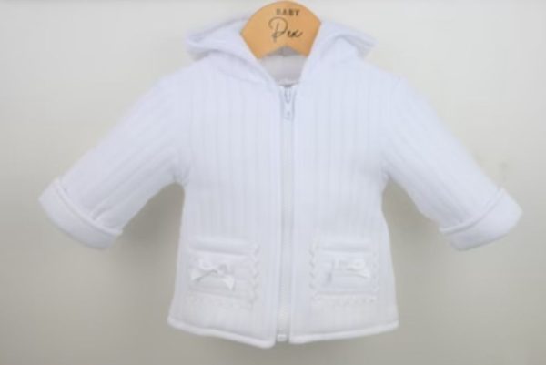 Pex 120 Pippa White Quilted & Padded Cotton Jacket