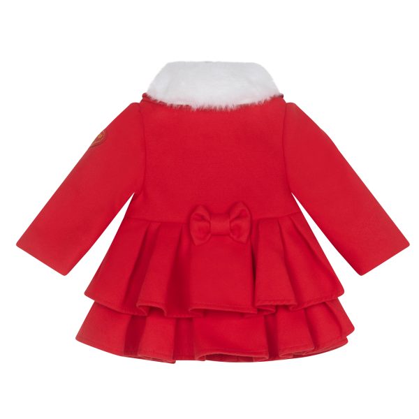 Little A Harper Felt Coat & Beret Set - Image 6