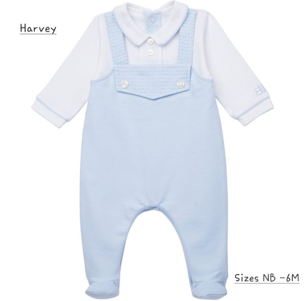 Emile et Rose 2601 Harvey 2in1 Dungaree with Feet