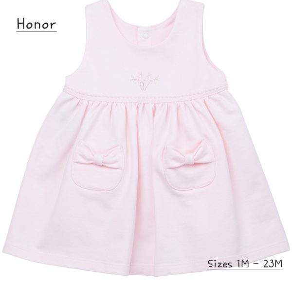 Emile et Rose 8458 Honor 2PC Dree with Floral Collar Body - Image 3