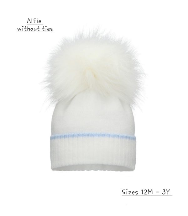 Pom Pom Alfie Winter Pom Pom in Blue or White