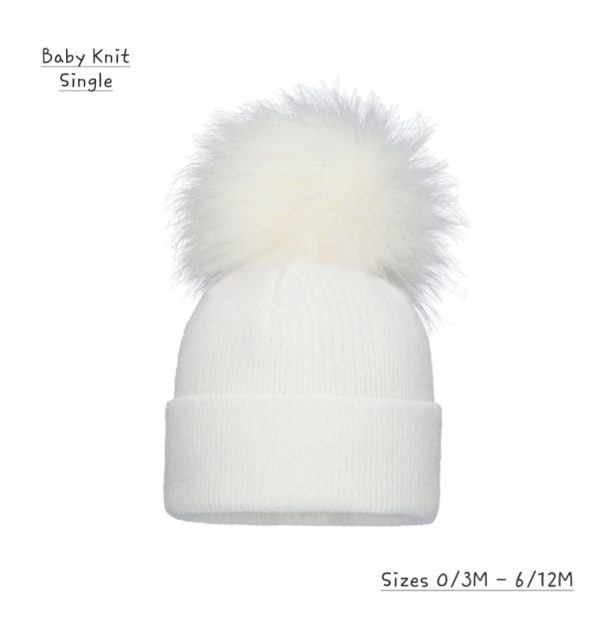 Pom Pom Envy Baby Knit Single Pom POM in 3 Colours