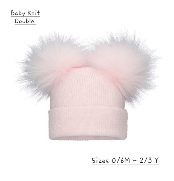 Pom Pom Envy Baby Knit Double Pom POM in 3 Colours - Image 4