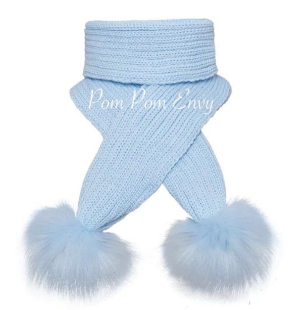 Pom Pom Envy Cloud Scarf in 3 Colours - Image 3