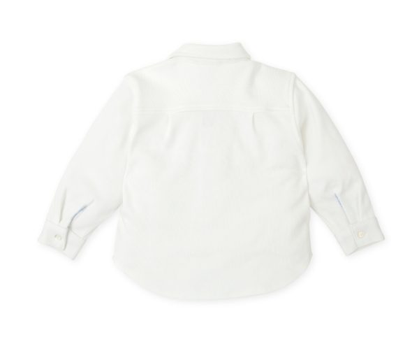 Tutto Piccolo 8010 Winter Shirt Optical White - Image 3