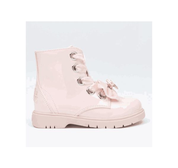 Lelly Kelly LKHF4330 Pink Patent Winter Boot - Image 3