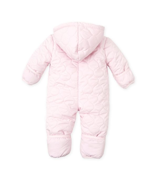 Tutto 8502 Pink Winter Snowsuit - Image 3