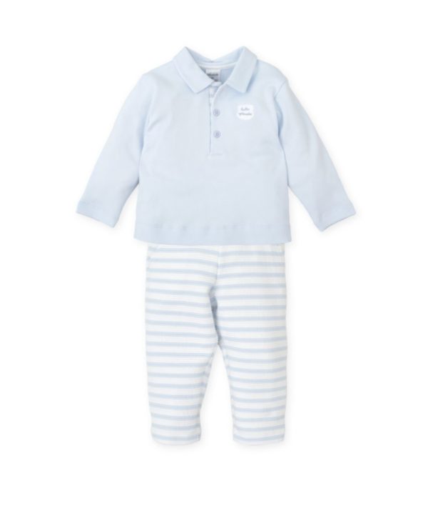 Tutto Piccolo 8585 Winter Collared Trouser Set - Image 4