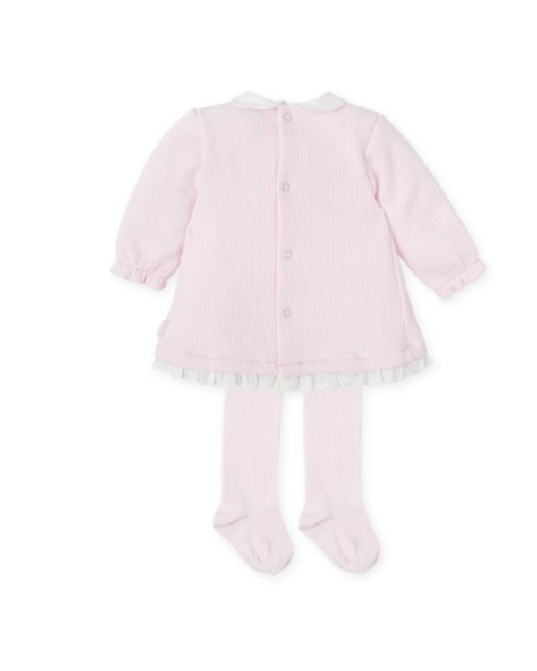 Tutto Piccolo 8783 Girl's Winter Dress & Tights - Image 3