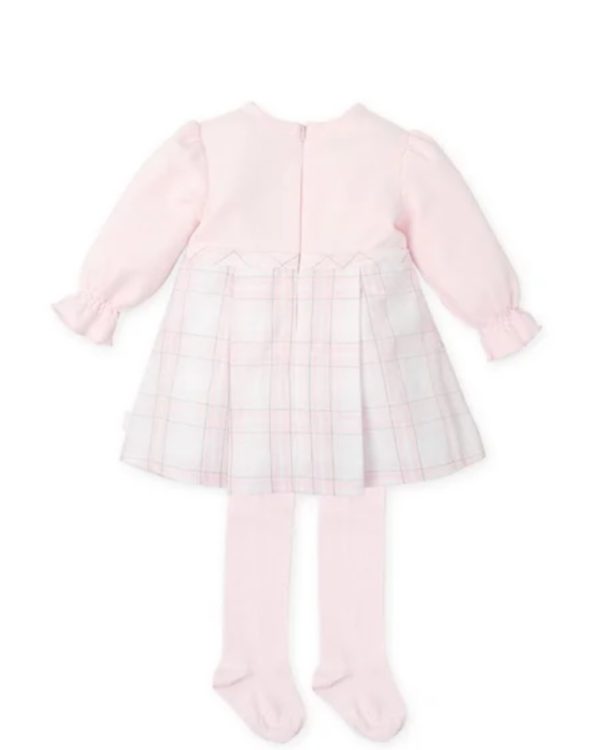 Tutto Piccolo 8210 Girl's Winter Dress & Tights - Image 3