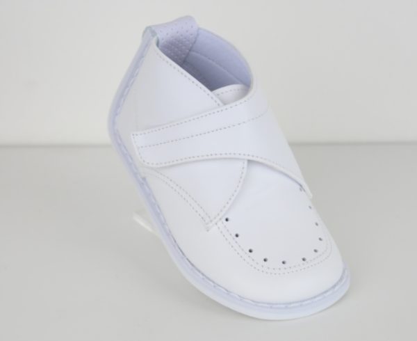 Pex Carter White Leather Shoe