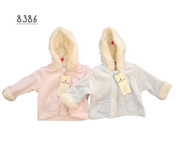 Tutto Piccolo 8386 Pink or Blue Winter Duffle Coat