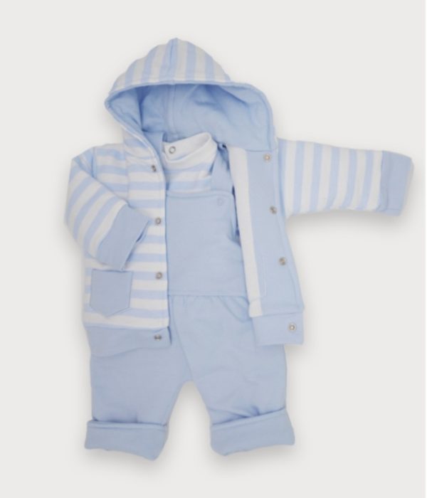 Sardon 024BB-812 Winter Three Piece Blue