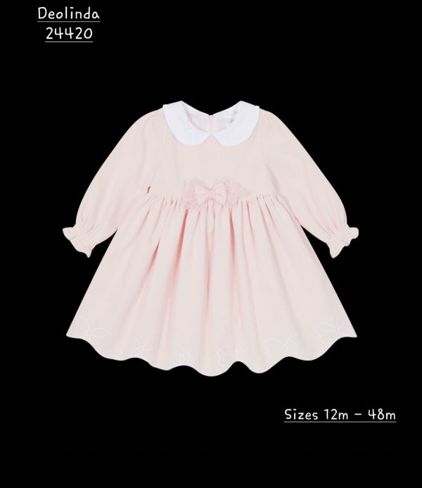 Deolinda 24420 Pink Winter Dress