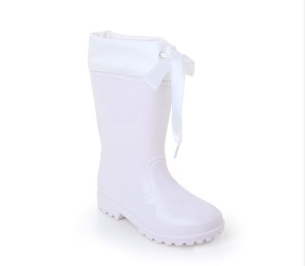 Sevva Dallas White Winter Wellies