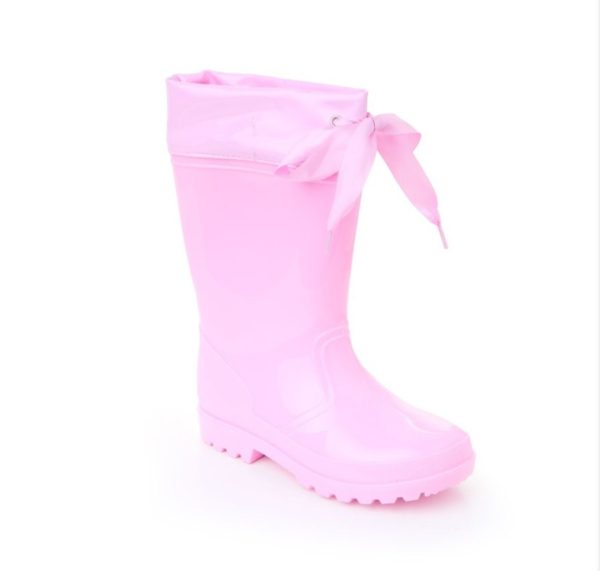 Sevva Dallas Pink Winter Wellies