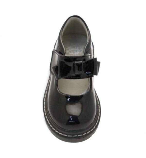 Lelli Kelly LKSM8279 Tracy Black Velcro Strap School Shoe