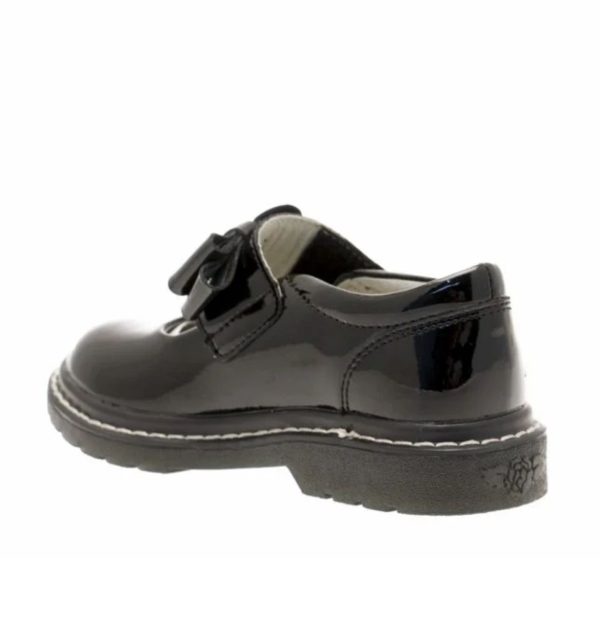 Lelli Kelly LKSM8279 Tracy Black Velcro Strap School Shoe - Image 3