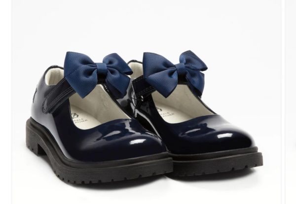 Lelli Kelly LKSM8661 Maisie Navy Buckle Strap School Shoe