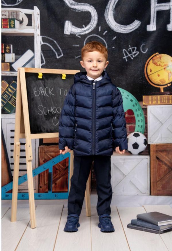 Mitch & Son Troy 24801 Navy Padded School Jacket