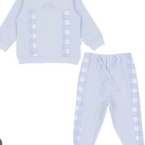 Pastels & Co PA-715B Storm Blue Jog Suit Age 6M or 9M small
