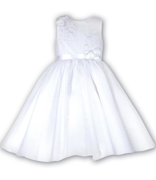 Sarah Louise 070019 Ankle Length Ceremonial Dress Clearance Age 6 or 7 Years