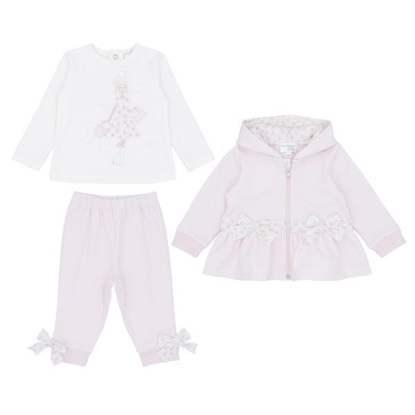 Pastels & Co PA-714E Sky 3 Piece Set with Hoody