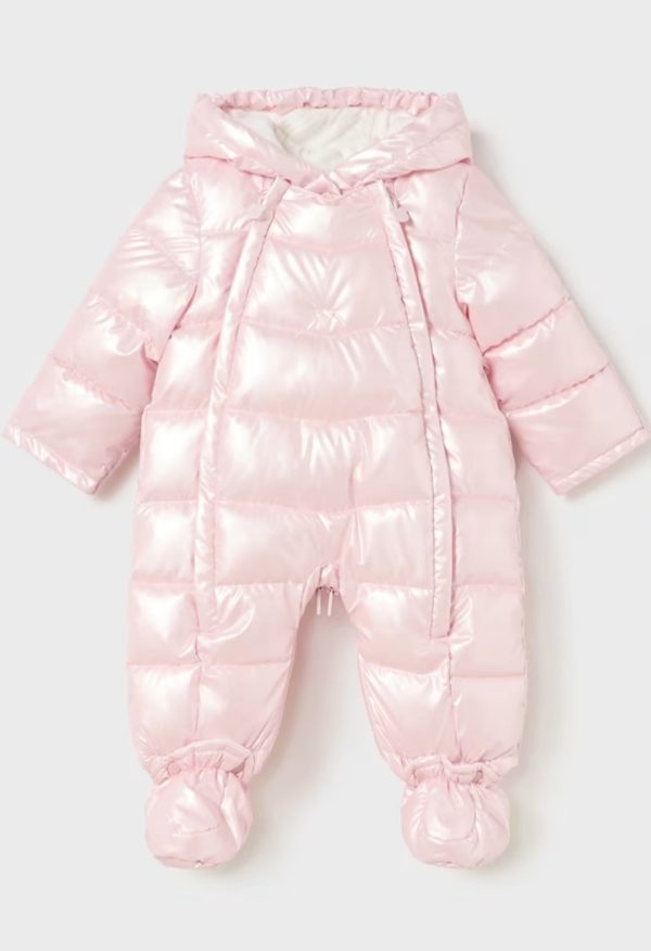 Mayoral 2607 Newborn Girl Convertible Snowsuit