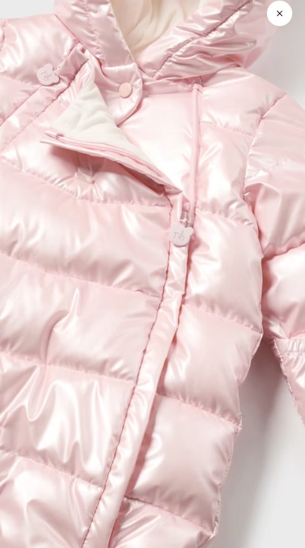 Mayoral 2607 Newborn Girl Convertible Snowsuit - Image 2