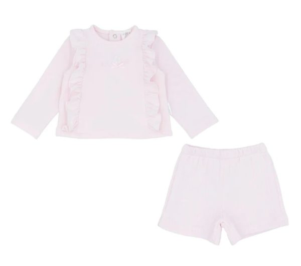 Pastels & Co Unice Winter Top & Short Set