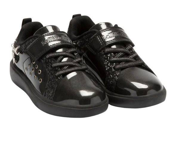 Lelli Kelly LK3800 Gioiello Black Shiny Bracelet Trainers