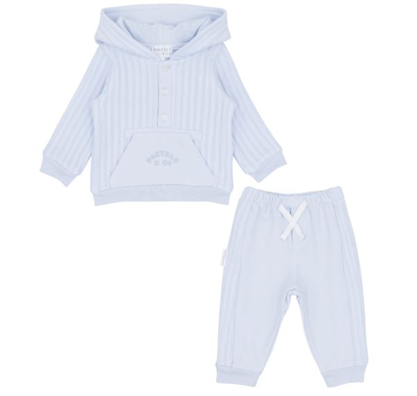 Pastels & Co PA-708D Upton Jog Suit with Hooded Top