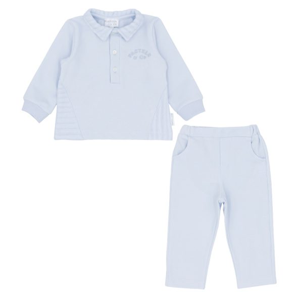 Pastels & Co PA-708E Ulrich Polo Top with 5 Pocket Trouser