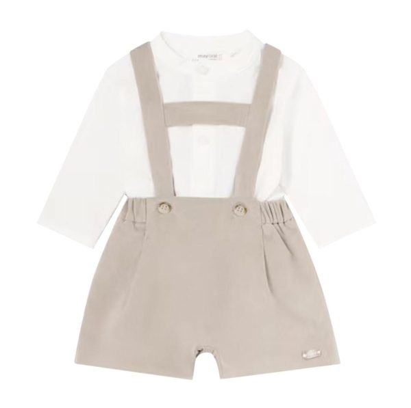 Mayoral 2248 Boy's Beige 2 Piece