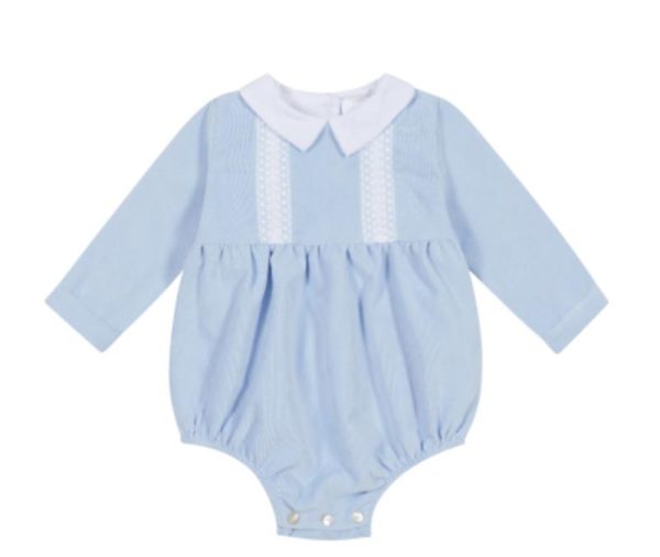 Deolinda 24510 Blue Long Sleeved Romper