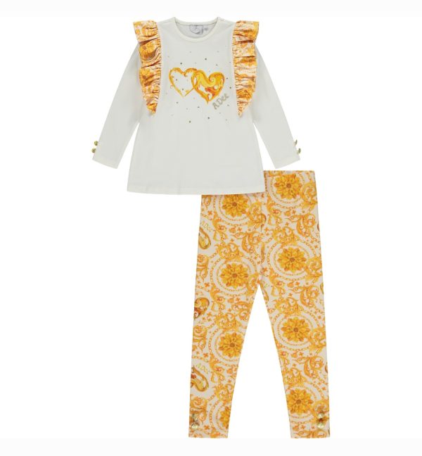 ADee Bunny Heart Legging Set