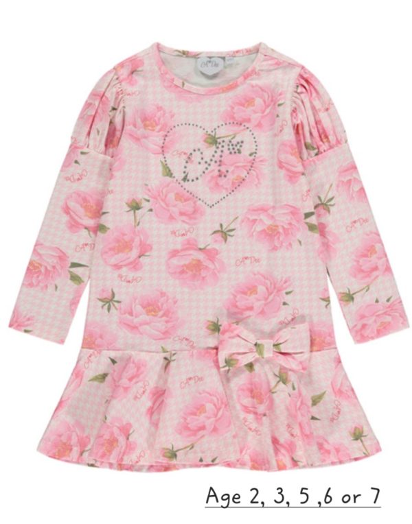 ADee Aubree Peony Print Dress