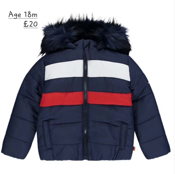 Mitch & Son Freddie Navy Winter Jacket