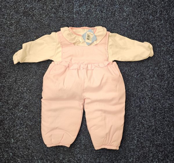 Sardon 818 Pink Padded Dungaree