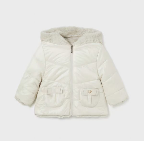 Mayoral 2480 Stone Baby Reversible Jacket