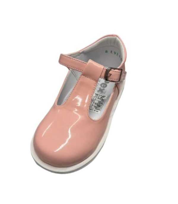 Pex Stef Pink T-Bar Shoe Size 25/8